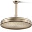 Traditional 10" 1-Function Rainhead, 2.5 GPM (Vibrant Brushed Bronze), K-13693-BV