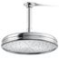 Traditional 10" 1-Function Rainhead, 2.5 GPM (Polished Chrome), K-13693-CP