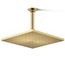 Contemporary Square 10" 1-Function Rainhead, 2.5 GPM (Vibrant Brushed Moderne Brass), K-13696-2MB