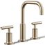 Purist Widespread Bathroom Sink Faucet w/ Lever Handles, 1.2 GPM (Vibrant Brushed Bronze), K-14406-4-BV