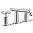 Purist Widespread Bathroom Sink Faucet w/ Cross Handles, 1.2 GPM (Polished Chrome), K-14410-3-CP