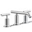 Purist Widespread Bathroom Sink Faucet w/ Lever Handles, 1.2 GPM (Polished Chrome), K-14410-4-CP