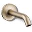 Purist Wall Mount Bath Spout (Vibrant Brushed Bronze), K-14426-BV