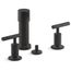 Purist Vertical Spray Bidet Faucet w/ Lever Handles (Matte Black), K-14431-4-BL