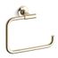 Purist Towel Ring (Vibrant French Gold), K-14441-AF