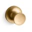 Purist Robe Hook (Vibrant Brushed Moderne Brass), K-14443-2MB