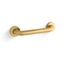 Contemporary 12" Grab Bar (Vibrant Brushed Moderne Brass), K-14560-2MB