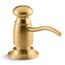 Traditional Soap/lotion Dispenser (Vibrant Brushed Moderne Brass), K-1894-C-2MB