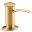 Contemporary Design Soap/lotion Dispenser (Vibrant Brushed Moderne Brass), K-1895-C-2MB