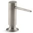 Contemporary Design Soap/lotion Dispenser (Vibrant Brushed Nickel), K-1995-BN