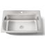 Verse 33" Top Mount Single-bowl Kitchen Sink (Stainless Steel), K-20060-1-NA