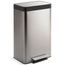 13-gallon Stainless Steel Step Trash Can (Stainless Steel), K-20940-ST