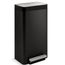 8-gallon Loft Stainless Steel Step Trash Can (Black Stainless), K-20941-BST