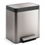 8-gallon Stainless Steel Step Trash Can (Stainless Steel), K-20942-ST