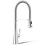 Graze Semi-professional Kitchen Faucet w/ 3-Function Sprayhead (Polished Chrome), K-22060-CP