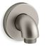 Purist Stillness Wall Mount Supply Elbow w/ Check Valve (Vibrant Brushed Nickel), K-22172-BN