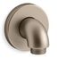 Purist Stillness Wall Mount Supply Elbow w/ Check Valve (Vibrant Brushed Bronze), K-22172-BV