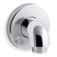 Purist Stillness Wall Mount Supply Elbow w/ Check Valve (Polished Chrome), K-22172-CP