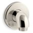 Purist Stillness Wall Mount Supply Elbow w/ Check Valve (Vibrant Polished Nickel), K-22172-SN