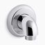 Forte Supply Elbow w/ Check Valve (Polished Chrome), K-22174-CP