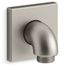 Loure Wall Mount Supply Elbow w/ Check Valve (Vibrant Brushed Nickel), K-22175-BN