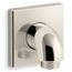 Loure Wall Mount Supply Elbow w/ Check Valve (Vibrant Polished Nickel), K-22175-SN