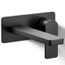 Parallel Wall Mount Single-handle Bathroom Sink Faucet, 1.2 GPM (Matte Black), K-22567-4-BL