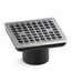 Clearflo Square Brass Tile-in Shower Drain (Drain Body Not Included) (Polished Chrome), K-22665-CP