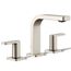 Parallel Widespread Bathroom Sink Faucet, 1.2 GPM (Vibrant Brushed Nickel), K-23484-4-BN