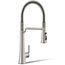Tone Semi-professional Pull-down Kitchen Faucet w/ 3-Function Sprayhead (Vibrant Stainless), K-23765-VS