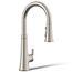Tone Touchless Pull-down Kitchen Faucet w/ 3-Function Sprayhead (Vibrant Stainless), K-23766-VS