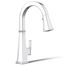 Riff Pull-down Kitchen Faucet w/ 3-Function Sprayhead (Polished Chrome), K-23830-CP