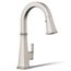 Riff Pull-down Kitchen Faucet w/ 3-Function Sprayhead (Vibrant Stainless), K-23830-VS