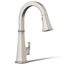 Riff Touchless Pull-down Kitchen Faucet w/ 3-Function Sprayhead (Vibrant Stainless), K-23832-VS