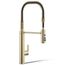 Purist Semi-professional Kitchen Faucet w/ 3-Function Sprayhead (Vibrant French Gold), K-24982-AF