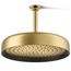 Statement Round 12" 1-Function Rainhead, 2.5 GPM (Vibrant Brushed Moderne Brass), K-26291-2MB