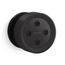 Statement Round 1-Function Body Spray, 2.5 GPM (Matte Black), K-26299-BL
