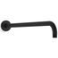 Statement 19" Wall Mount 1-Function Rainhead Arm And Flange (Matte Black), K-26307-BL