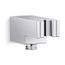 Statement Wall Mount Handshower Holder w/ Supply Elbow And Check Valve (Polished Chrome), K-26310-CP