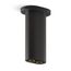 Statement 5" Ceiling Mount 2-Function Rainhead Arm And Flange (Matte Black), K-26325-BL