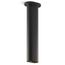 Statement 10" Ceiling Mount 2-Function Rainhead Arm And Flange (Matte Black), K-26326-BL
