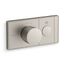 Anthem One-outlet Recessed Mechanical Thermostatic Valve Control (Vibrant Brushed Nickel), K-26345-9-BN