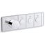 Anthem Three-outlet Recessed Mechanical Thermostatic Valve Control (Polished Chrome), K-26347-9-CP