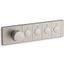 Anthem Four-outlet Recessed Mechanical Thermostatic Valve Control (Vibrant Brushed Nickel), K-26348-9-BN