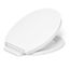 Impro Readylatch Quiet-close Round-front Toilet Seat (White), K-26802-0
