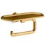 Occasion Toilet Paper Holder w/ Tray (Vibrant Brushed Moderne Brass), K-27128-2MB