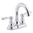 Ludington Centerset Bathroom Sink Faucet (Polished Chrome), K-27373-4-CP