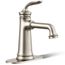 Bellera Single-handle Bathroom Sink Faucet, 1.2 GPM (Vibrant Brushed Nickel), K-27379-4-BN