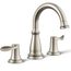 Bellera Widespread Bathroom Sink Faucet, 1.2 GPM (Vibrant Brushed Nickel), K-27380-4-BN