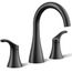 Simplice Widespread Bathroom Sink Faucet, 1.0 GPM (Matte Black), K-27390-4K-BL